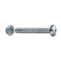 SC VITE P/FERRO TC 6X 50MM ZINC C/DADO 10 PZ (5