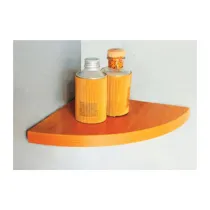 MENSOLA ANGOLO SQUADRATA BIANCA 50X50X1