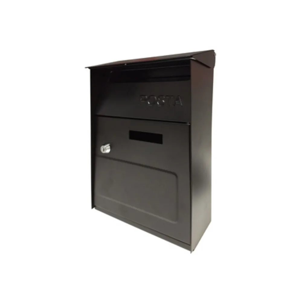CASSETTA POSTALE ACCIAIO 21X9X32