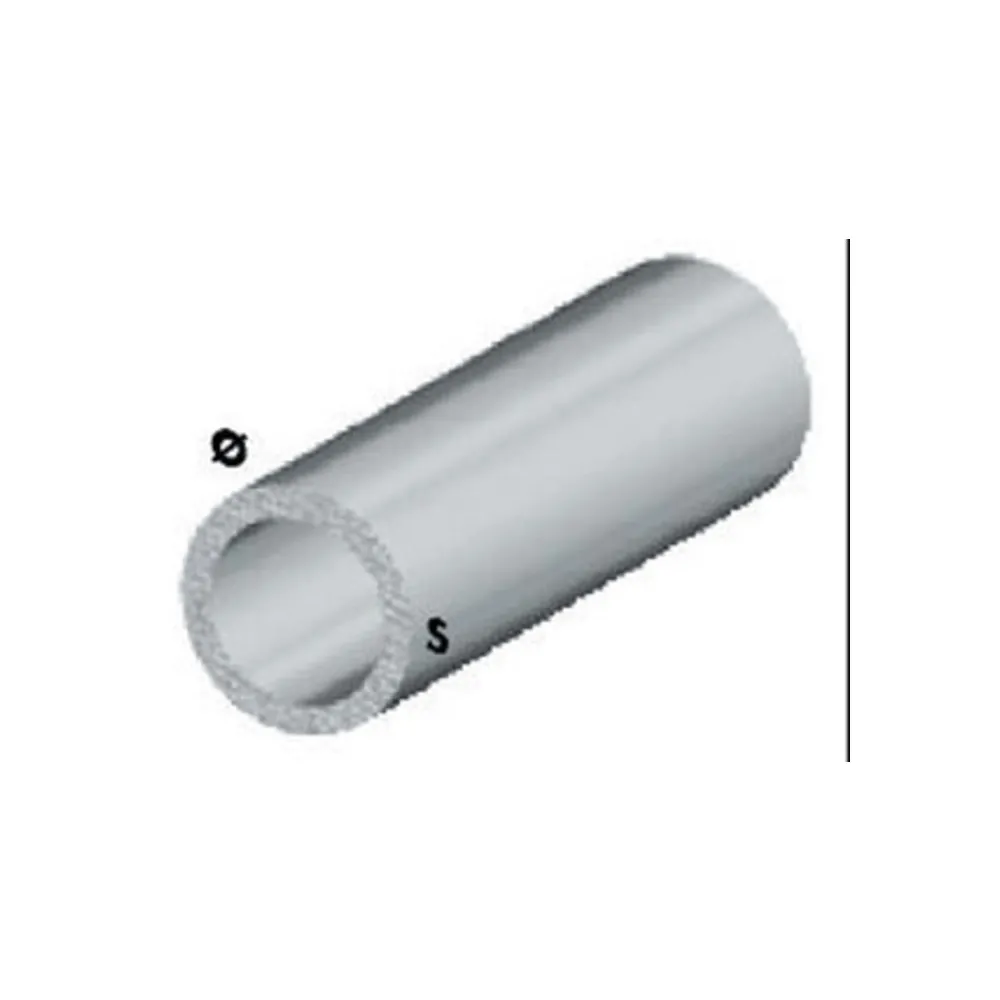 PROFILO CROMO H.100 CM TUBO TONDO 12X1 MM (5