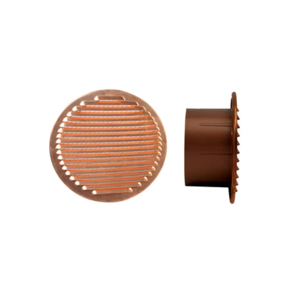 GRIGLIA AERAZIONE RAME ANTINS D 80 MM BOC PLAS GRIGLIA AERAZIONE RAME ANTINS D 80 MM BOC PLAS