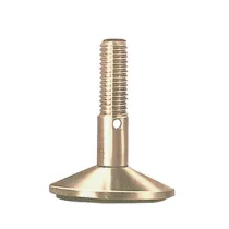 PIEDINO REGOLABILE OTTONE MA12 X D 50 MM (10