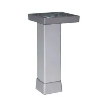 PIEDINO REGOLABILE ALLUM 100 MM P0702-Z ARGENTO (12