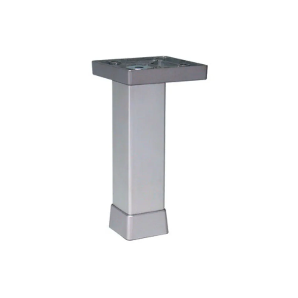 PIEDINO REGOLABILE ALLUM 100 MM P0702-Z ARGENTO (12