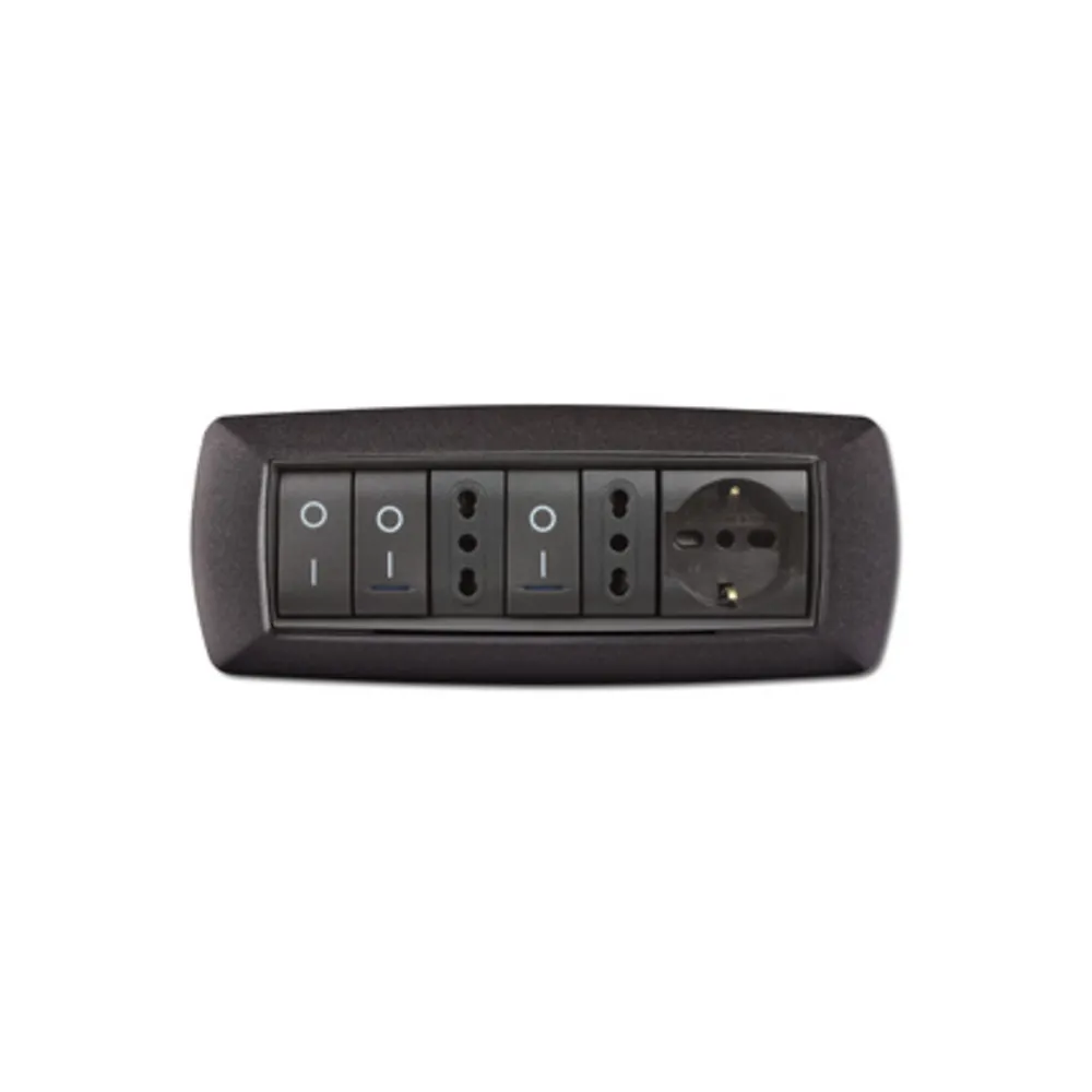 PLACCA LIFE LIVING PLAST GRIGIO NOTTE VULCAN 7P PLACCA LIFE LIVING PLAST GRIGIO NOTTE VULCAN 7P