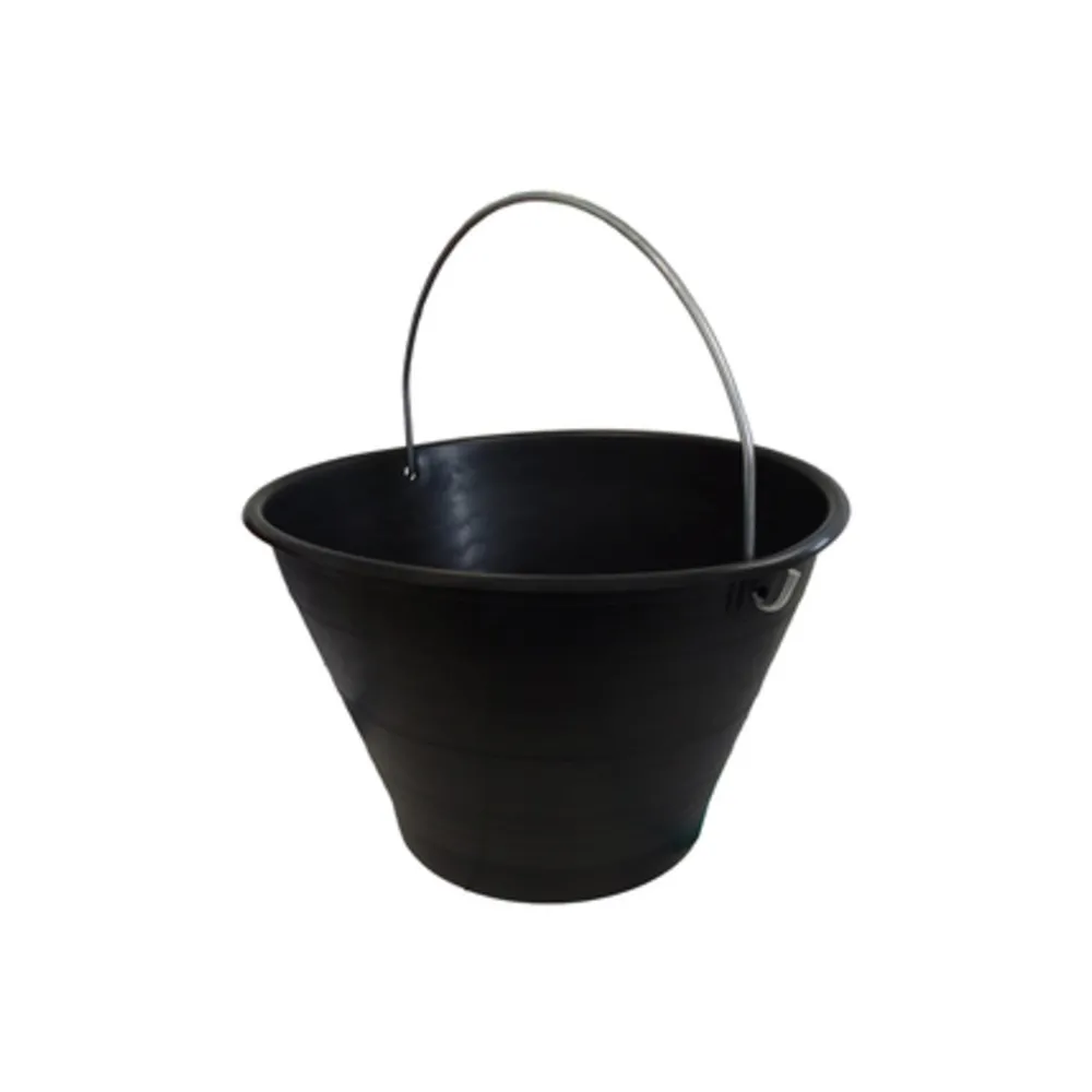 SECCHIO P/MURATORE PLAST C/ARCO NERO D 34CM 8 L (10 SECCHIO P/MURATORE PLAST C/ARCO NERO D 34CM 8 L (10