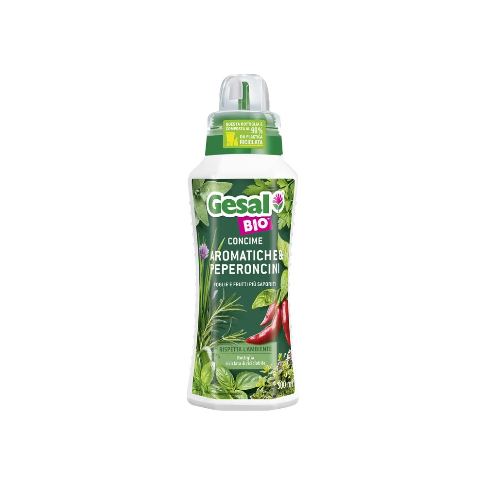GESAL CONCIME AROMATICHE E PEPERONCINI 500 ML (12 GESAL CONCIME AROMATICHE E PEPERONCINI 500 ML (12