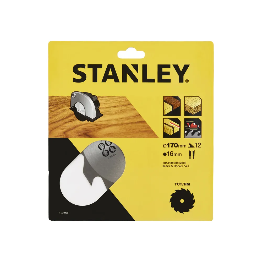 PIRANHA STANLEY STA13120 (X13120) LAMA CIRCOLARE TCT MM.170