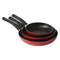 PADELLE 'CUCINA SANO' SET 3 PEZZI Ø cm. 18 / 22 / 26