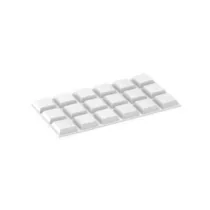 PARACOLPO ADESIVO INOFIX 12X12 MM 18 PZ BIANC0 (20