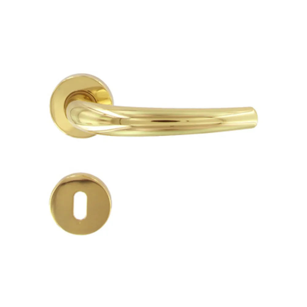 MANIGLIA TORINO ART.160P C/BOCCHETTA ORO LUCIDO MANIGLIA TORINO ART.160P C/BOCCHETTA ORO LUCIDO