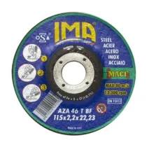 IMA DISCO P/FERRO TAGLIO E SBAVO D 115X2