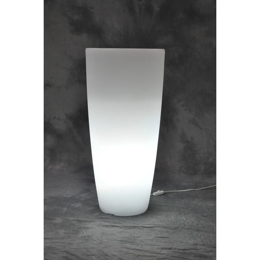 VASO STILO ROUND BRIGHT D 40X90CM LUCE BIANCA VASO STILO ROUND BRIGHT D 40X90CM LUCE BIANCA