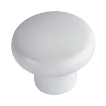 BL POMOLO IN RESINA 24 PP D 24 MM BIANCO 2 PZ (5