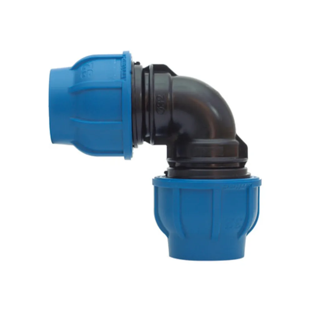 RACCORDO POLIPROP GOMITO 90 32X32 MM* (10