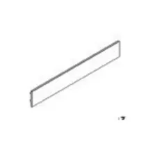 ZAF FASCIA CIELINO 100X17H PANNA(X BASI H.23)