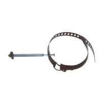 COLLARE P/TUBO DI STUFA D 8/14 CM NERO (25