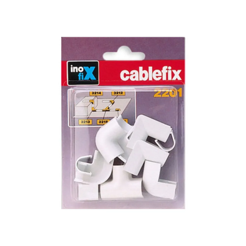 GIUNTO P/CANALINA INOFIX CF 10 PZ BIANCO