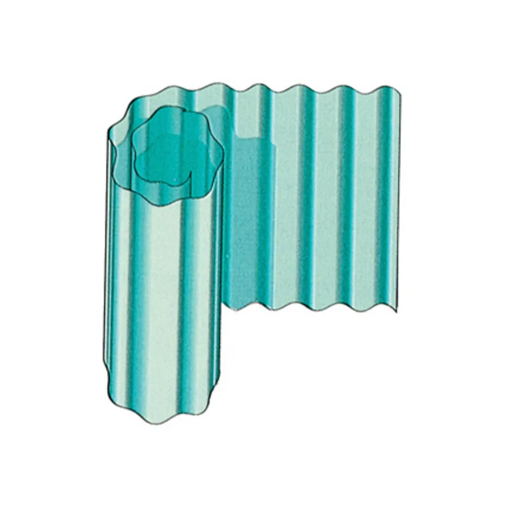 PLASTICA ONDULATA VERDE SP 0 PLASTICA ONDULATA VERDE SP 0