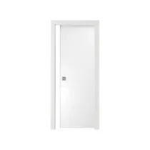 PORTA RIGHE SCORREVOLE 80X210 CM LACCATO BIANCO