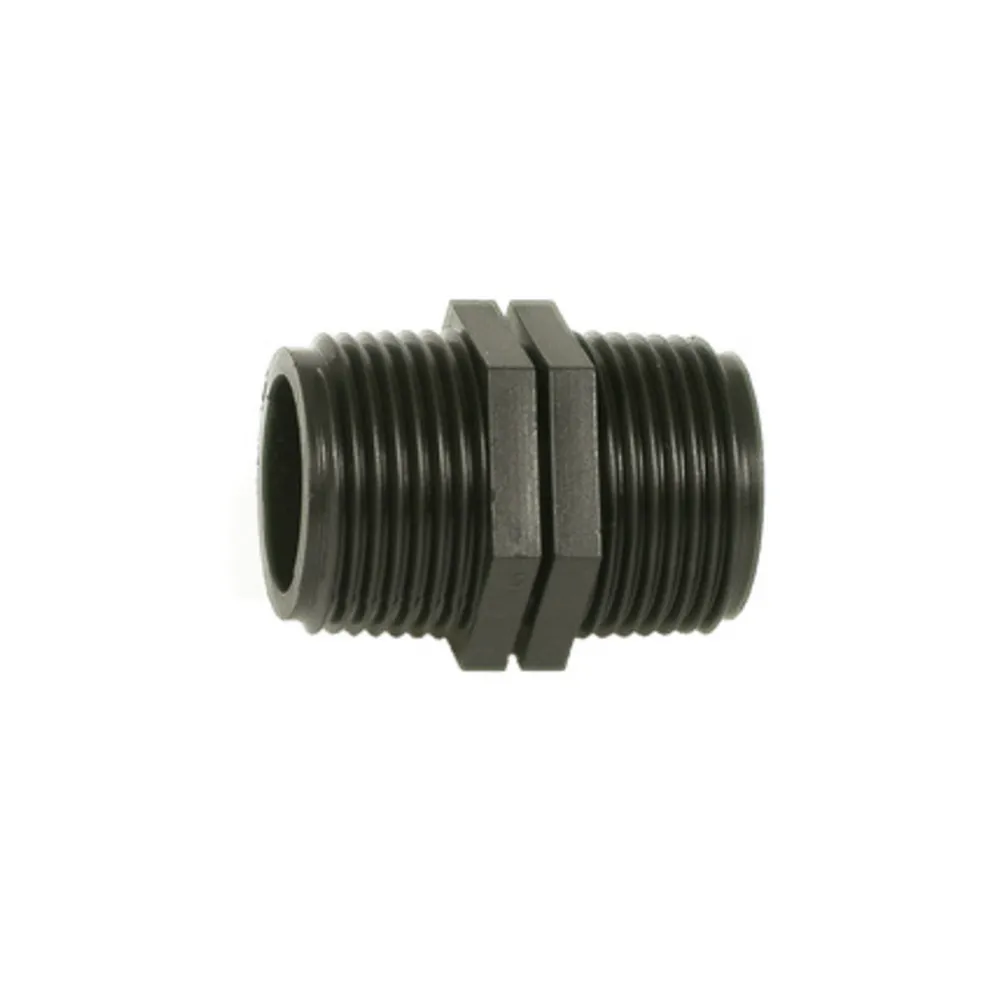 RACCORDO POLIPROP NIPPLO 1/2 X 1/2* (50