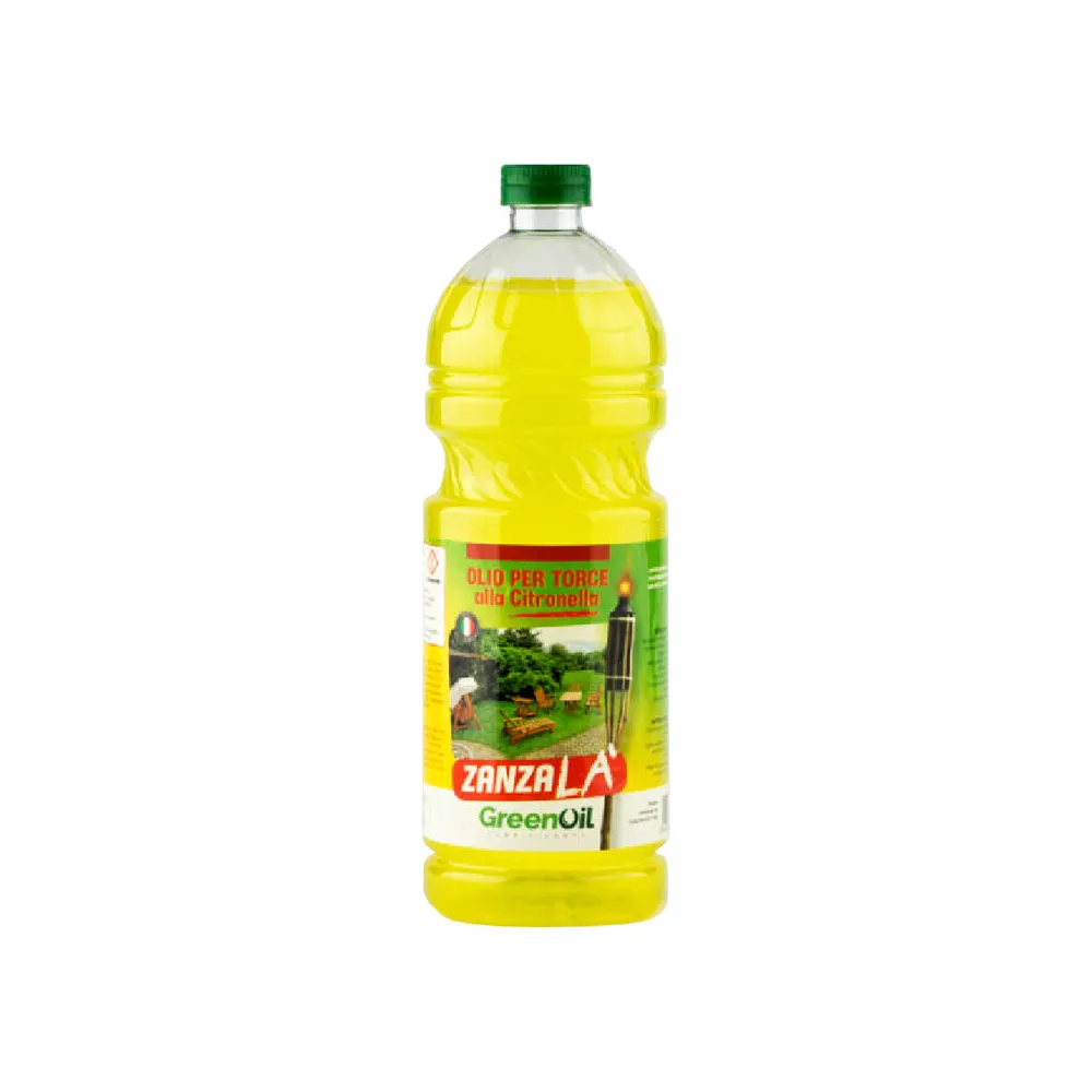 OLIO P/FIACCOLE ALLA CITRONELLA 1 L USO ESTERNO (12 OLIO P/FIACCOLE ALLA CITRONELLA 1 L USO ESTERNO (12