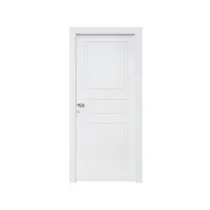PORTA BUGNA 80X210 CM LACCATO BIANCO