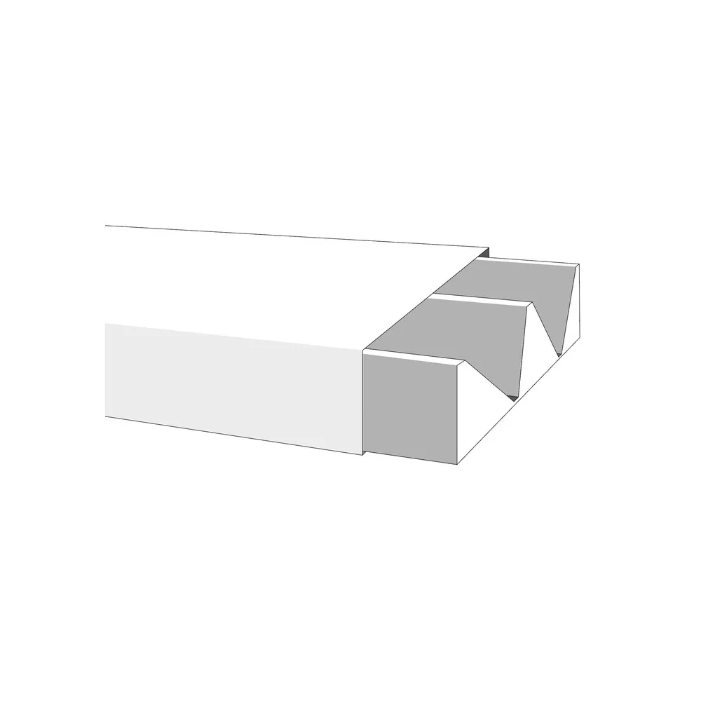 MINICANALINA C/COP FRONT 30X10 2 SCOM H 200 CM MINICANALINA C/COP FRONT 30X10 2 SCOM H 200 CM