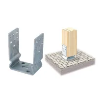 PIASTRA 791 SUPPORTO ANCOR U ZINC FUOCO 60X 81 MM