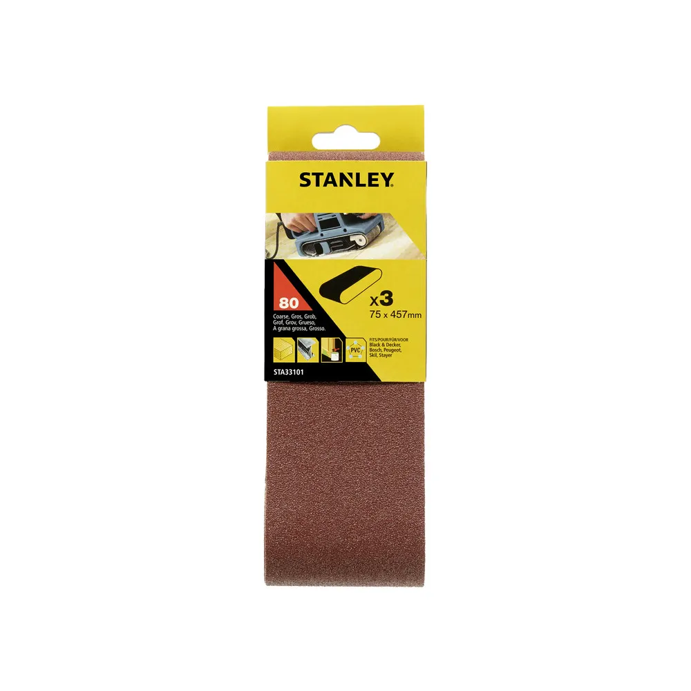 PIRANHA STANLEY STA33101 (X33101) 3 NASTRI 75X457 GR.80