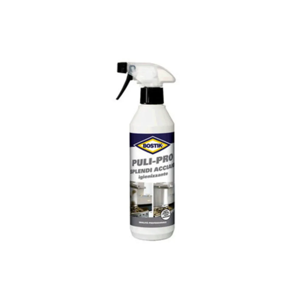 BOSTIK PULI-PRO SPLENDI ACCIAIO IGIENIZZANTE 500 ML (6
