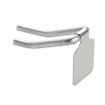 PORTAPREZZO METALLICO P/PANNELLI FORATI FIG 10 (50