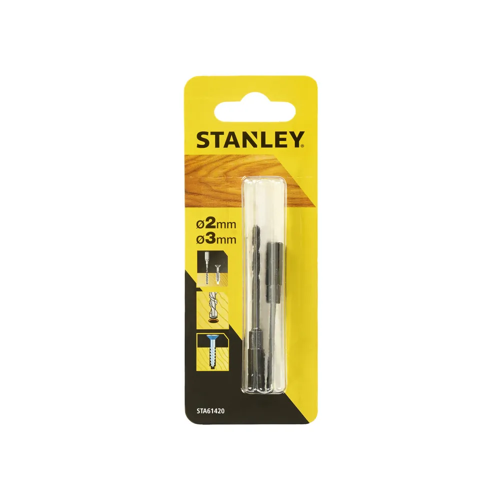 PIRANHA STANLEY STA61420 (X61420) 2 PUNTE INSERTO PILOTA