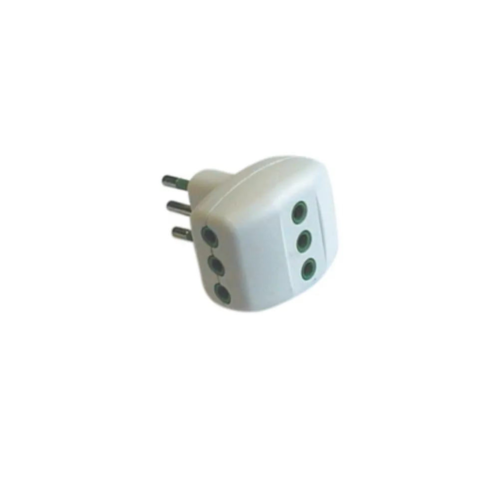 FME 82.200 ADATTATORE 10A 2P+T A 3 PRESE 10A 2P+T (5 FME 82.200 ADATTATORE 10A 2P+T A 3 PRESE 10A 2P+T (5
