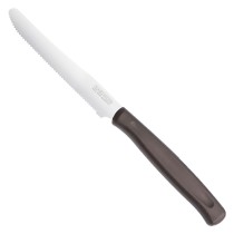 COLTELLO DA TAVOLA SEGHETTATO manico ruggine