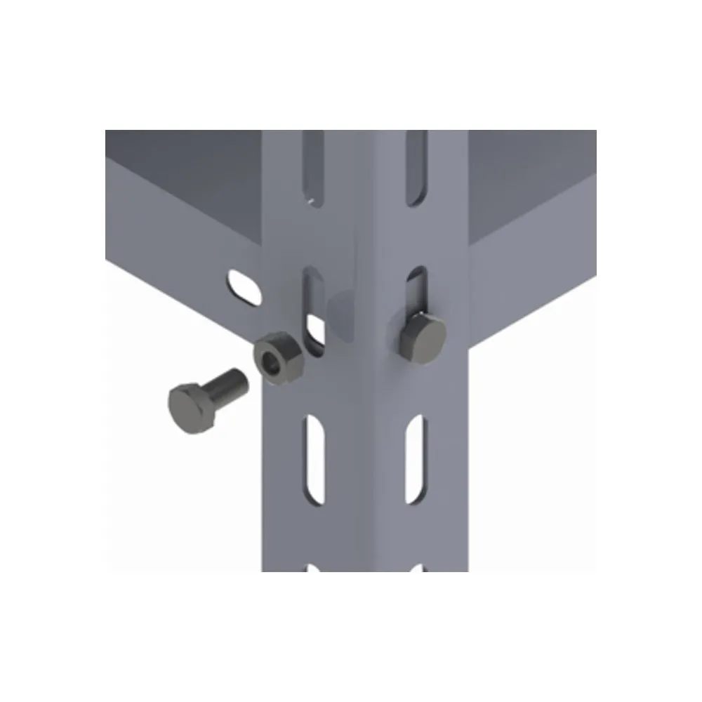 BULLONE ZINCATO C/DADO P/SCAFFALATURA* (200 BULLONE ZINCATO C/DADO P/SCAFFALATURA* (200