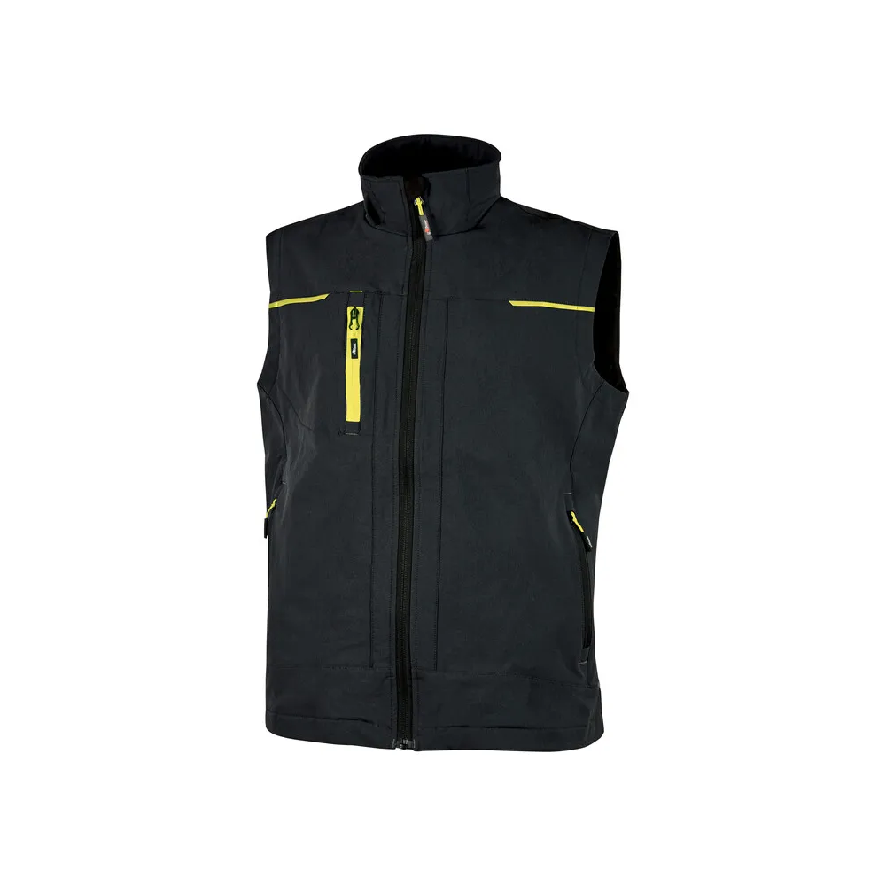 U-POWER GILET SATURN NERO/GIALLO TG. L U-POWER GILET SATURN NERO/GIALLO TG. L