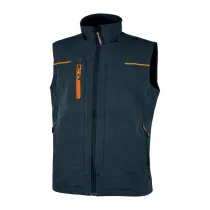 U-POWER GILET SATURN BLUE/ARANCIO TG.XXL