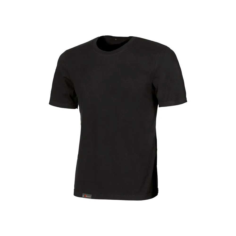U-POWER T-SHIRT LINEAR NERO TG. XL U-POWER T-SHIRT LINEAR NERO TG. XL