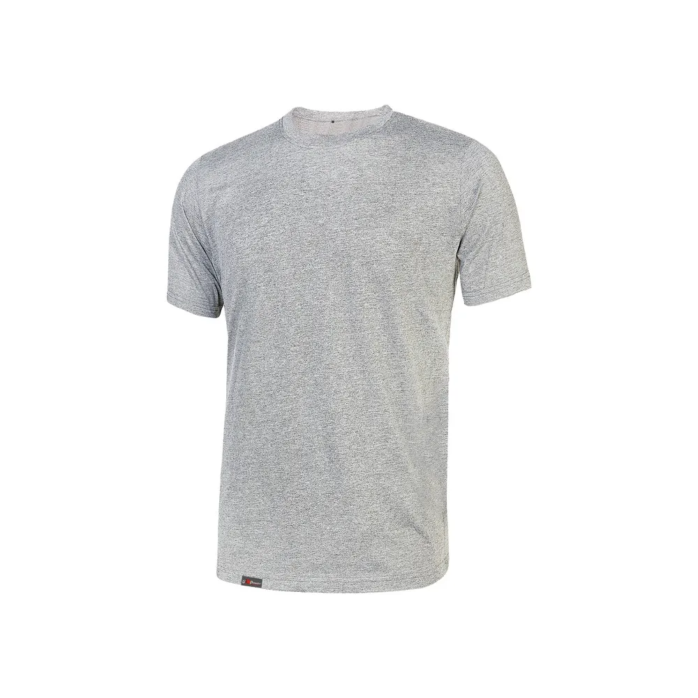 U-POWER T-SHIRT LINEAR GRIGIO CHIARO TG.  L