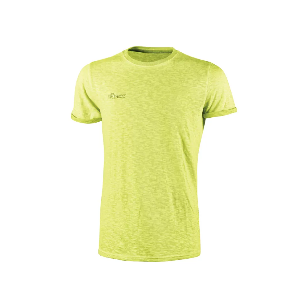 U-POWER T-SHIRT FLUO GIALLO TG.XXL U-POWER T-SHIRT FLUO GIALLO TG.XXL
