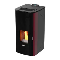 TERMOSTUFA PELLET VENT 17KW KING 17DD 2022 BORDEAUX