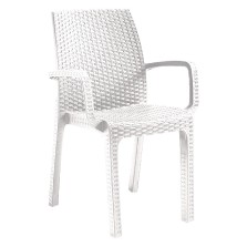 SEDIA IN POLIPROPILENE 'VERONA ARMCHAIR' grafite