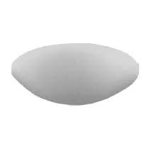 VETRO RICAMBIO P/VENTILATORE A SOFFITTO SILVER