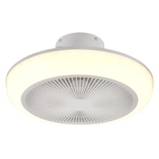 VENTILATORE A SOFFITTO / PLAFONIERA 'MJOLBY' Ø cm. 45 - potenza luce 30 W