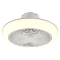 VENTILATORE A SOFFITTO / PLAFONIERA 'MJOLBY' Ø cm. 45 - potenza luce 30 W