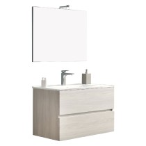 MOBILE BAGNO 'EASY' base 81 x 47 x h.53 - rovere grigio