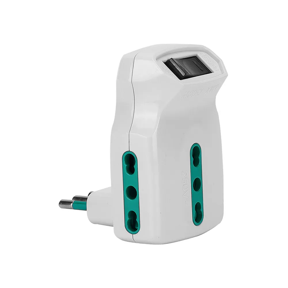 FME 87.315 ADATTATORE 10A 3P BIP C/INTER SICUR SPINA FME 87.315 ADATTATORE 10A 3P BIP C/INTER SICUR SPINA