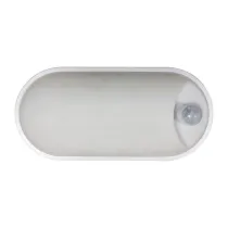 PLAFONIERA  LED OVALE 18W 2000LM TRICOLOR C/SENS