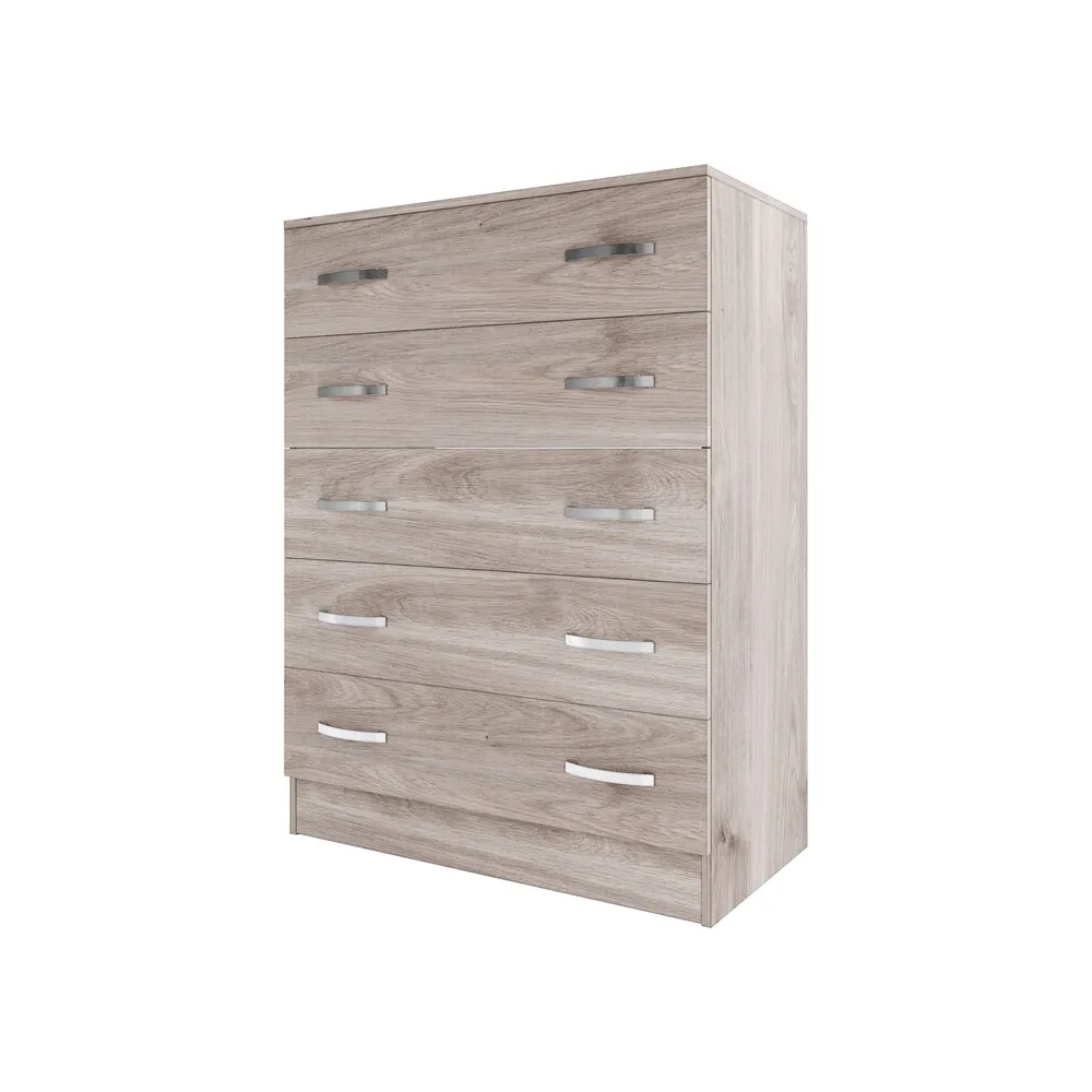 KIT CASSETTIERA 5 CASSETTI 111X45X80 ROVERE GRIGIO K357 KIT CASSETTIERA 5 CASSETTI 111X45X80 ROVERE GRIGIO K357